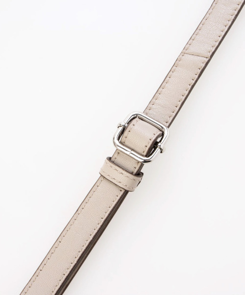 ATLANTA（アトランタ）の「アトランタ ATLANTA / やぎ革軽量ショルダーL（ショルダーバッグ・レディース・ベージュ/ブラック/ブルー・FREE）」の22枚目の写真