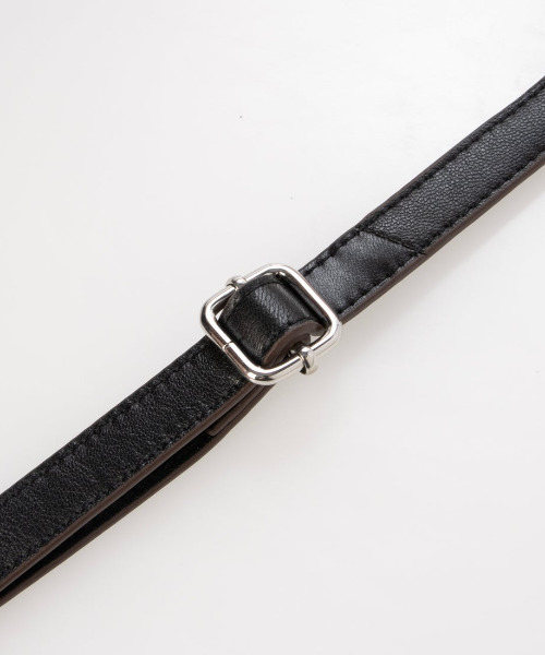 ATLANTA（アトランタ）の「アトランタ ATLANTA / やぎ革軽量ショルダーL（ショルダーバッグ・レディース・ベージュ/ブラック/ブルー・FREE）」の15枚目の写真