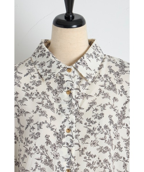 tocco closet(トッコ クローゼット)の「【ZOZO限定】ベーシックアソートパターンシャツ(シャツ/ブラウス・レディース・オフホワイト/ブルー/その他・M)」の10枚目の写真