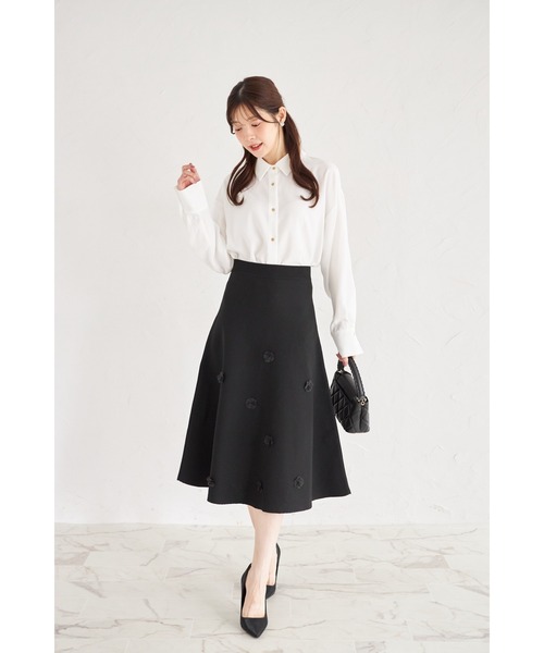 tocco closet(トッコ クローゼット)の「【ZOZO限定】ベーシックアソートパターンシャツ(シャツ/ブラウス・レディース・オフホワイト/ブルー/その他・M)」の15枚目の写真