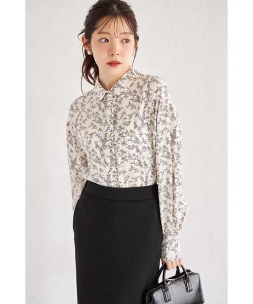 tocco closet(トッコ クローゼット)の「【ZOZO限定】ベーシックアソートパターンシャツ(シャツ/ブラウス・レディース・オフホワイト/ブルー/その他・M)」の19枚目の写真