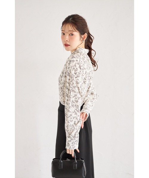 tocco closet(トッコ クローゼット)の「【ZOZO限定】ベーシックアソートパターンシャツ(シャツ/ブラウス・レディース・オフホワイト/ブルー/その他・M)」の20枚目の写真
