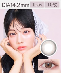 Viewm（ビューム）の「Viewm 1day 夢見パール（10枚入り）（コンタクトレンズ・カラコン）」