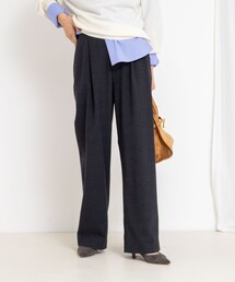 NOLLEY’S | ウォッシャブル両面起毛ワイドパンツ(その他パンツ)