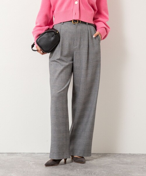 セール】ウォッシャブル両面起毛ワイドパンツ（その他パンツ