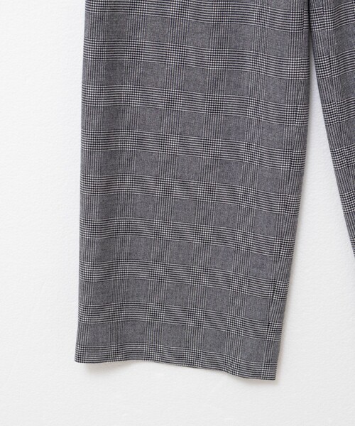 NOLLEY’S(ノーリーズ)の「ウォッシャブル両面起毛ワイドパンツ(その他パンツ・レディース・ホワイト系その他2/ブラック系その他・38/36/34)」の4枚目の写真