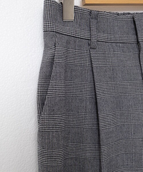 NOLLEY’S(ノーリーズ)の「ウォッシャブル両面起毛ワイドパンツ(その他パンツ・レディース・ホワイト系その他2/ブラック系その他・38/36/34)」の5枚目の写真