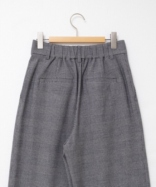 NOLLEY’S(ノーリーズ)の「ウォッシャブル両面起毛ワイドパンツ(その他パンツ・レディース・ホワイト系その他2/ブラック系その他・38/36/34)」の7枚目の写真