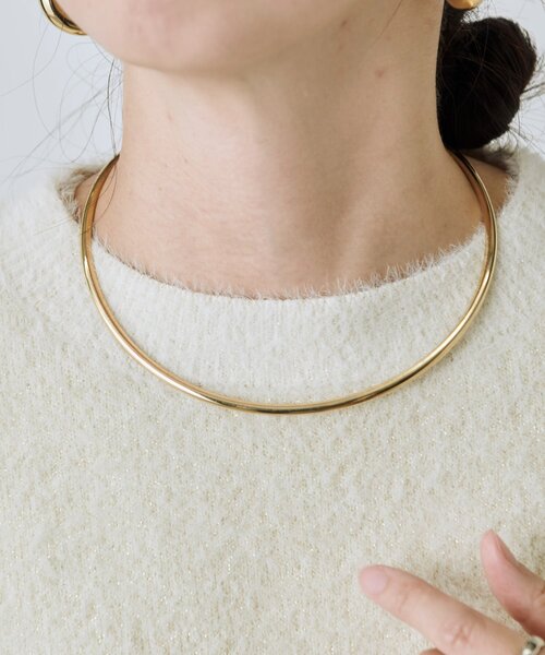 Jena espace merveilleux(ジェナ エスパスメルヴェイユ)の「ラウンドネックカフ(リング・レディース・ゴールド/シルバー・FREE)」の7枚目の写真