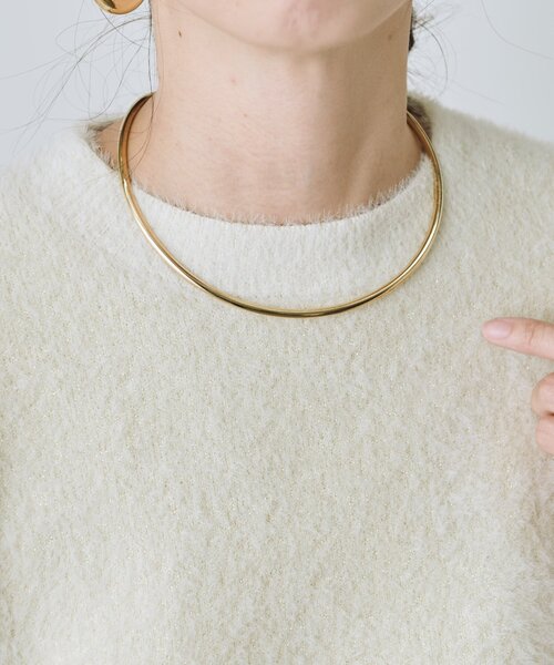 Jena espace merveilleux(ジェナ エスパスメルヴェイユ)の「ラウンドネックカフ(リング・レディース・ゴールド/シルバー・FREE)」の8枚目の写真