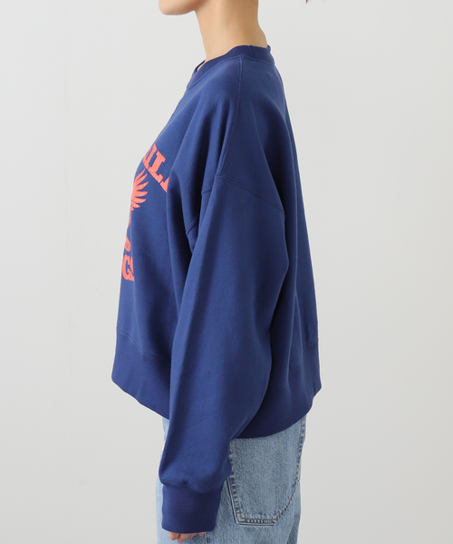 Russell Athletic(ラッセルアスレティック)の「RUSSELL ATHLETIC/ラッセルアスレチック ロゴスウェット RCW-25717(スウェット・レディース・チャコールグレー/ネイビー・FREE)」の19枚目の写真
