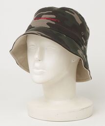 ROSASEN（ロサーセン）の「【Rosasen/GOLF】リバーシブル コーデュロイ カモフラ バケットハット（ハット）」