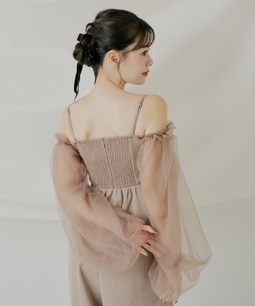 SALON byChico】フロントリボンドッキングコンビネゾン/オケージョン