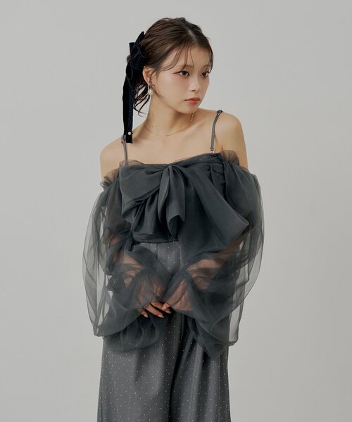 Chico（チコ）の「【SALON byChico】フロントリボンドッキング