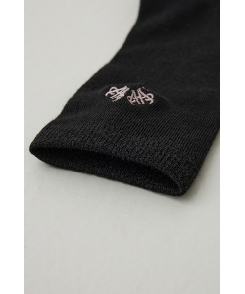 AZUL by moussy(アズールバイマウジー)の「1ポイント刺繍ロングソックス(ソックス/靴下・メンズ・ブラック/ホワイト/グレー・FREE)」の13枚目の写真