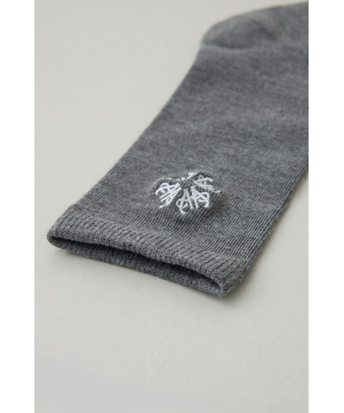 AZUL by moussy(アズールバイマウジー)の「1ポイント刺繍ロングソックス(ソックス/靴下・メンズ・ブラック/ホワイト/グレー・FREE)」の18枚目の写真