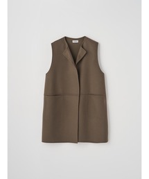 JOHN SMEDLEY（ジョンスメドレー）の「ウール リバーロングジレ（その他アウター）」