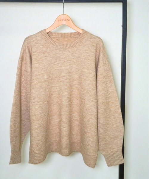 gossara(ゴサラ)の「アルパカタッチクルーネックPO(ニット/セーター・レディース・ブラウン/グレー/ベージュ/ブラック・FREE)」の10枚目の写真