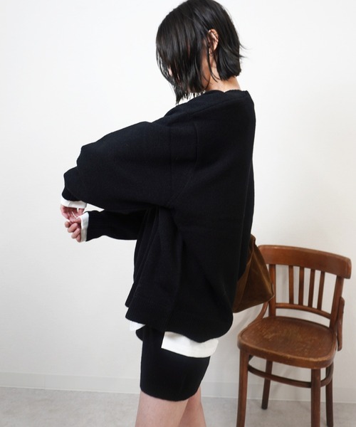 gossara(ゴサラ)の「アルパカタッチクルーネックPO(ニット/セーター・レディース・ブラウン/グレー/ベージュ/ブラック・FREE)」の20枚目の写真