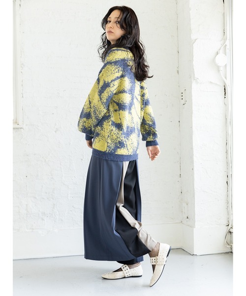 セール】ジャガードニットプルオーバー（ニット/セーター）｜OSMOSIS