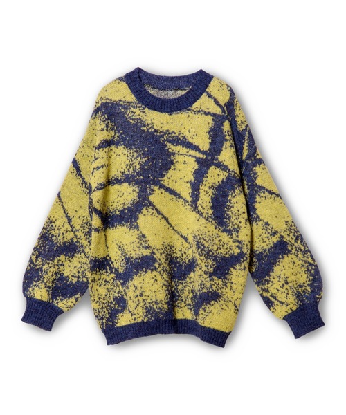 セール】ジャガードニットプルオーバー（ニット/セーター）｜OSMOSIS