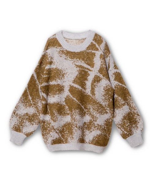 セール】ジャガードニットプルオーバー（ニット/セーター）｜OSMOSIS