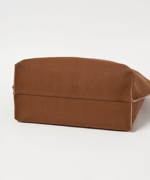 hALON（アーロン）の「＜hALON＞ストライプ ニット トートバッグL（トートバッグ・メンズ・ブラック/ブラウン系・FREE）」の7枚目の写真