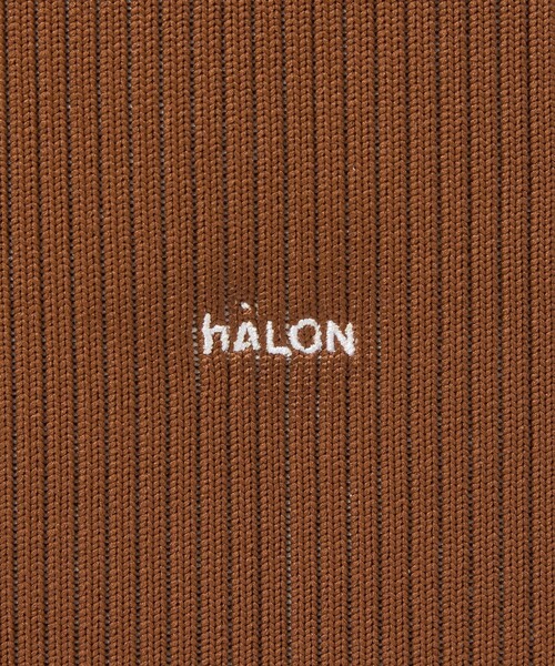 hALON（アーロン）の「＜hALON＞ストライプ ニット トートバッグL（トートバッグ・メンズ・ブラック/ブラウン系・FREE）」の14枚目の写真