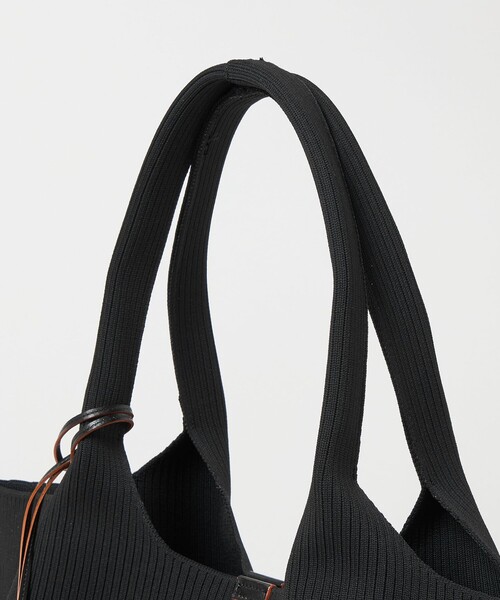 hALON（アーロン）の「＜hALON＞ストライプ ニット トートバッグL（トートバッグ・メンズ・ブラック/ブラウン系・FREE）」の16枚目の写真