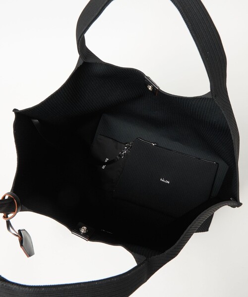 hALON（アーロン）の「＜hALON＞ストライプ ニット トートバッグL（トートバッグ・メンズ・ブラック/ブラウン系・FREE）」の17枚目の写真