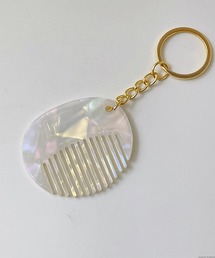 pur chouchou(ピュールシュシュ)のpur chouchou/べっ甲 ミニコーム チャーム P4515(ヘアブラシ)