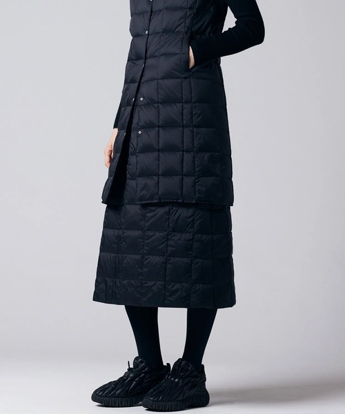 TAION/タイオン ベーシック セミロングダウンスカート