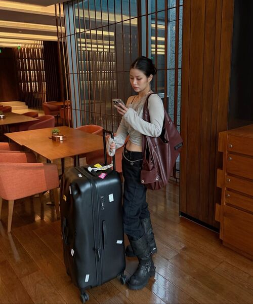 BLACKPURPLE（ブラックパープル）の「マックスポート ビキ バッグ MaxxPort Vicky Bag_BROWN（ショルダーバッグ・レディース・ブラウン・FREE）」の12枚目の写真