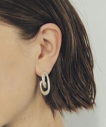 YECCA VECCA | クロスフープイヤリング(イヤリング)