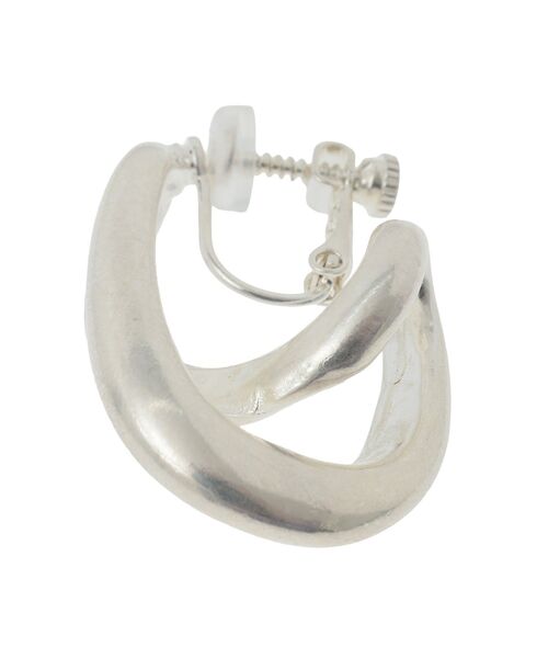 YECCA VECCA（イェッカヴェッカ）の「クロスフープイヤリング（イヤリング・レディース・ゴールド/シルバー・FREE）」の7枚目の写真