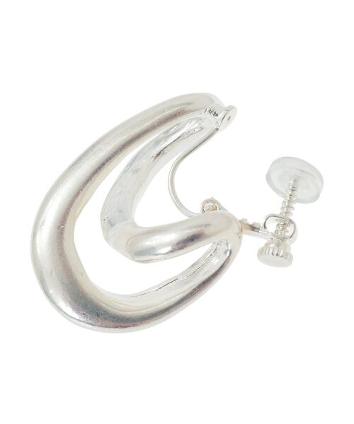 YECCA VECCA（イェッカヴェッカ）の「クロスフープイヤリング（イヤリング・レディース・ゴールド/シルバー・FREE）」の8枚目の写真