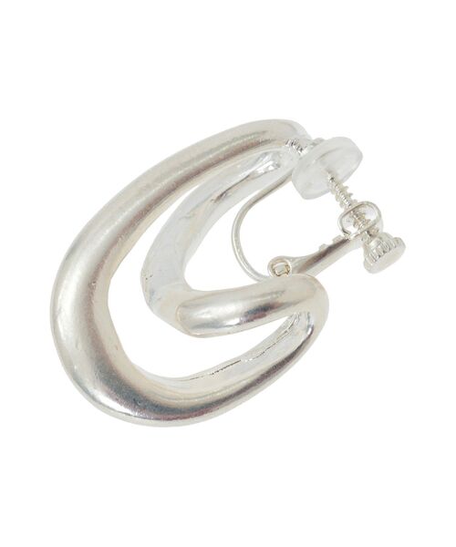 YECCA VECCA（イェッカヴェッカ）の「クロスフープイヤリング（イヤリング・レディース・ゴールド/シルバー・FREE）」の9枚目の写真