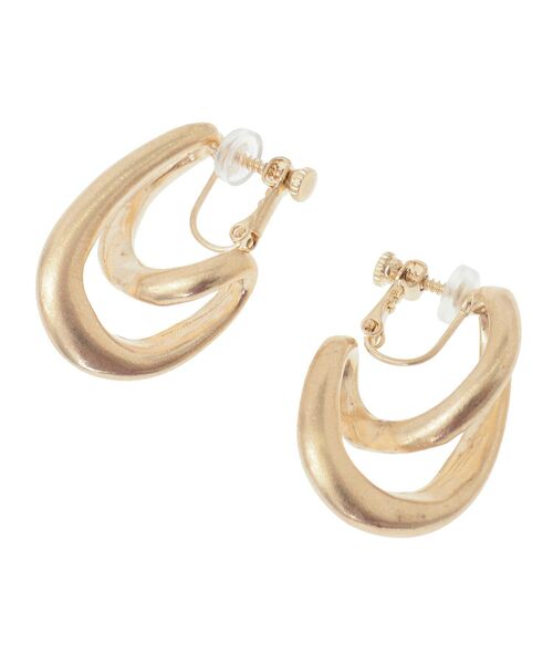 YECCA VECCA（イェッカヴェッカ）の「クロスフープイヤリング（イヤリング・レディース・ゴールド/シルバー・FREE）」の10枚目の写真