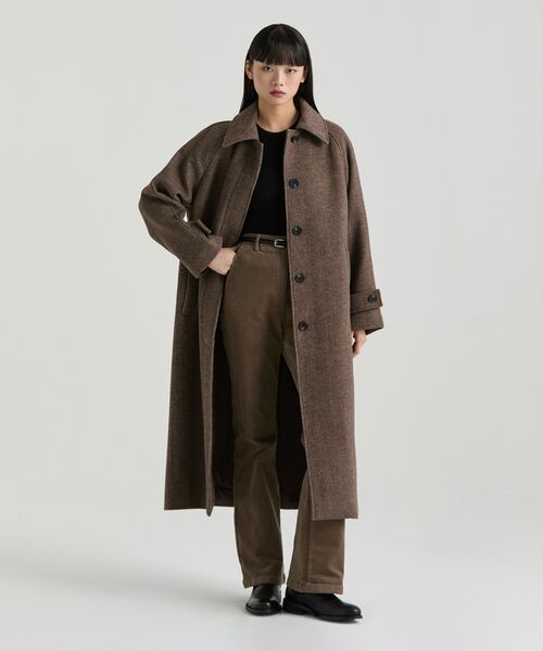 MUSINSA STANDARD WOMAN（ムシンサスタンダードウーマン）の「ウィメンズリブスリムクルーネックニット[ブラック]（ニット/セーター・レディース・その他・MEDIUM/LARGE/X-SMALL/SMALL）」の9枚目の写真