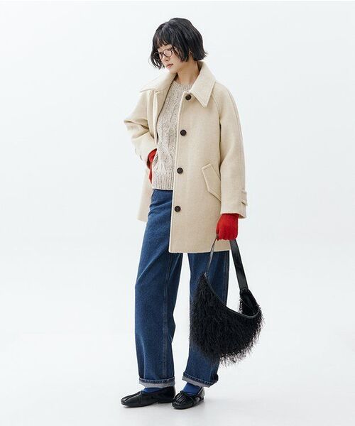 MUSINSA STANDARD WOMAN（ムシンサスタンダードウーマン）の「ウィメンズデニムワイドカーペンターパンツ[ミディアムインディゴ]（デニムパンツ・レディース・その他・26/27/28/29/30/24/25）」の10枚目の写真