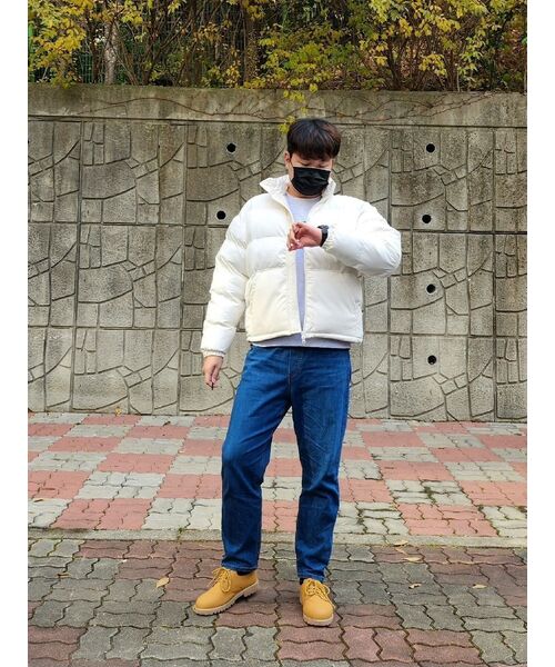 MUSINSA STANDARD（ムシンサスタンダード）の「KIPASストレートデニムパンツ[ディープインディゴ]（デニムパンツ・メンズ・その他・30/31/33/26/27/28/40/38/42/36/34/32/29）」の10枚目の写真