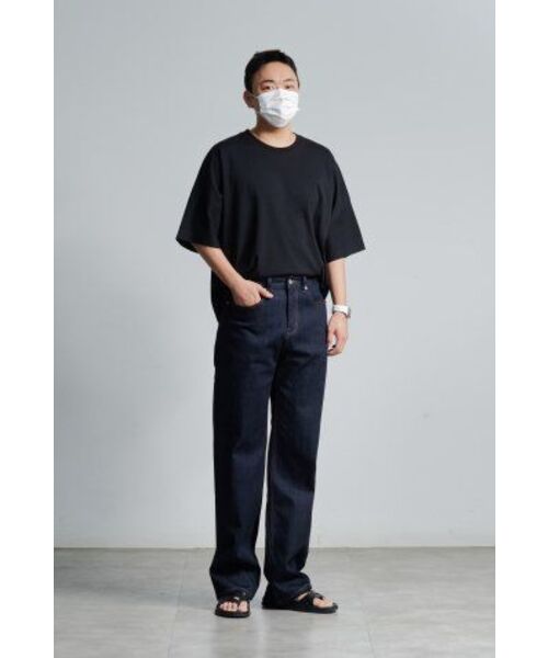 MUSINSA STANDARD（ムシンサスタンダード）の「KIPASストレートデニムパンツ[ディープインディゴ]（デニムパンツ・メンズ・その他・30/31/33/26/27/28/40/38/42/36/34/32/29）」の12枚目の写真