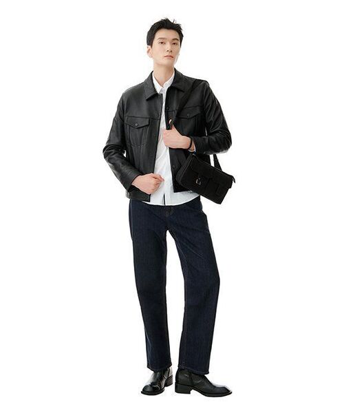 MUSINSA STANDARD（ムシンサスタンダード）の「KIPASストレートデニムパンツ[ディープインディゴ]（デニムパンツ・メンズ・その他・30/31/33/26/27/28/40/38/42/36/34/32/29）」の13枚目の写真