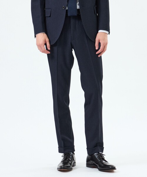 MACKINTOSH PHILOSOPHY（ﾏｯｷﾝﾄｯｼｭ ﾌｨﾛｿﾌｨｰ）の「トロッター トラウザーズ#051 ストレッチドビー/千鳥（その他パンツ・メンズ・チャコールグレー/ダークネイビー/ネイビー/ベージュ系その他7・36/40/38/42/44）」の3枚目の写真