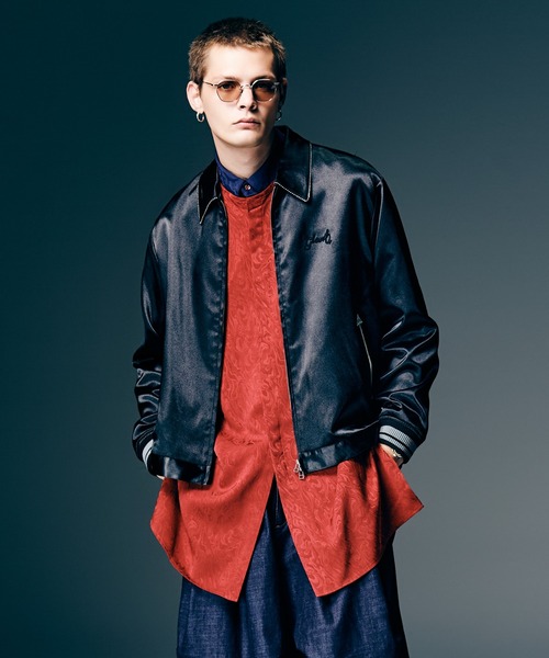 glamb（グラム）の「Blow Long Shirt / ブロウロングシャツ（シャツ/ブラウス・メンズ・ホワイト/レッド/ブラック・S/M/L）」の18枚目の写真
