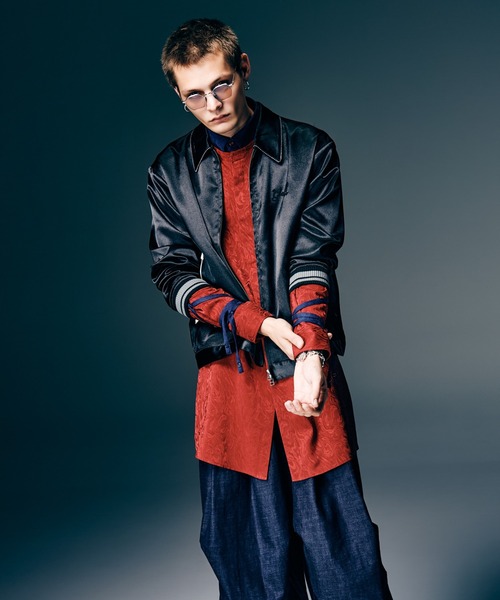 glamb（グラム）の「Blow Long Shirt / ブロウロングシャツ（シャツ/ブラウス・メンズ・ホワイト/レッド/ブラック・S/M/L）」の19枚目の写真