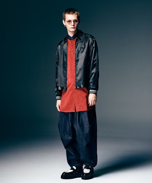 glamb（グラム）の「Blow Long Shirt / ブロウロングシャツ（シャツ/ブラウス・メンズ・ホワイト/レッド/ブラック・S/M/L）」の20枚目の写真