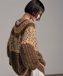 LOWRYS FARM | ノルディックニットプルオーバーＬＳ 631325(ニット/セーター)