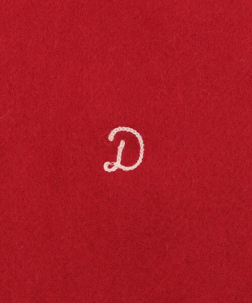 DRESSTERIOR（ドレステリア）の「ホワイトカシミヤ ストール（ストール/ショール・レディース・ライトグレー/オフホワイト/チャコールグレー/レッド系1・00）」の7枚目の写真