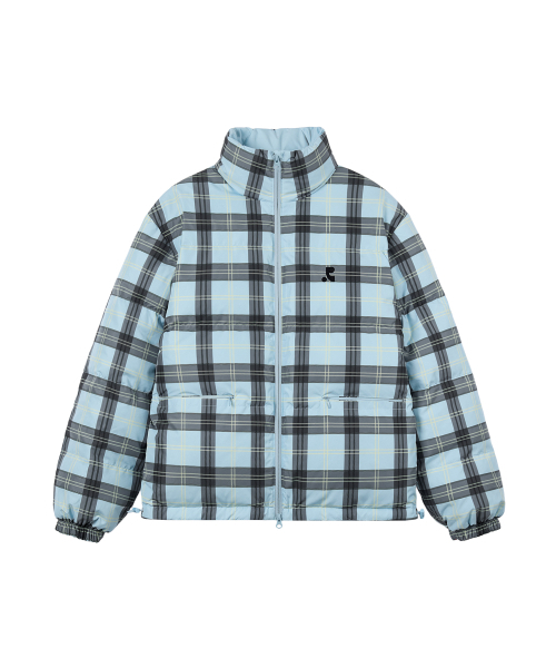 Rest&Recreation(レストアンドレクリエーション)の「REVERSIBLE CHECK DOWN JACKET - SKY BLUE(ダウンジャケット/コート・メンズ・その他・SMALL/LARGE)」の7枚目の写真